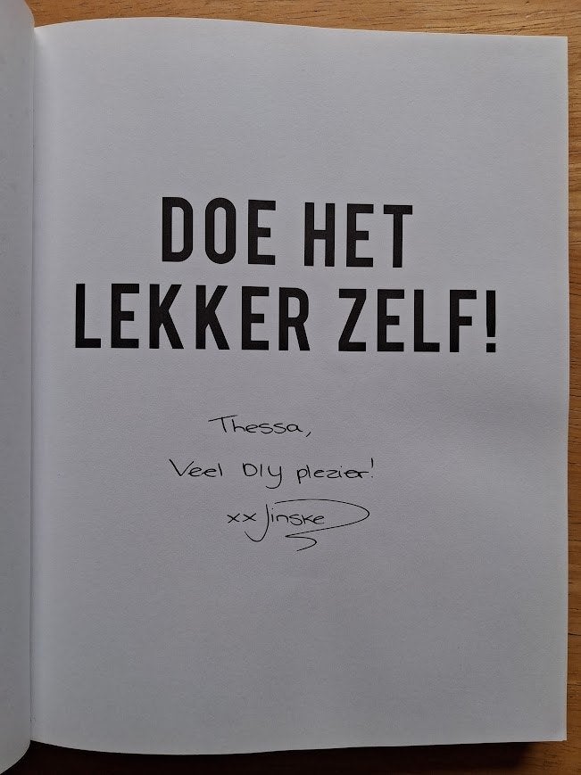 Doe het lekker zelf! - Jinske Verpalen, Ophalen of Verzenden, Zo goed als nieuw, Overige onderwerpen