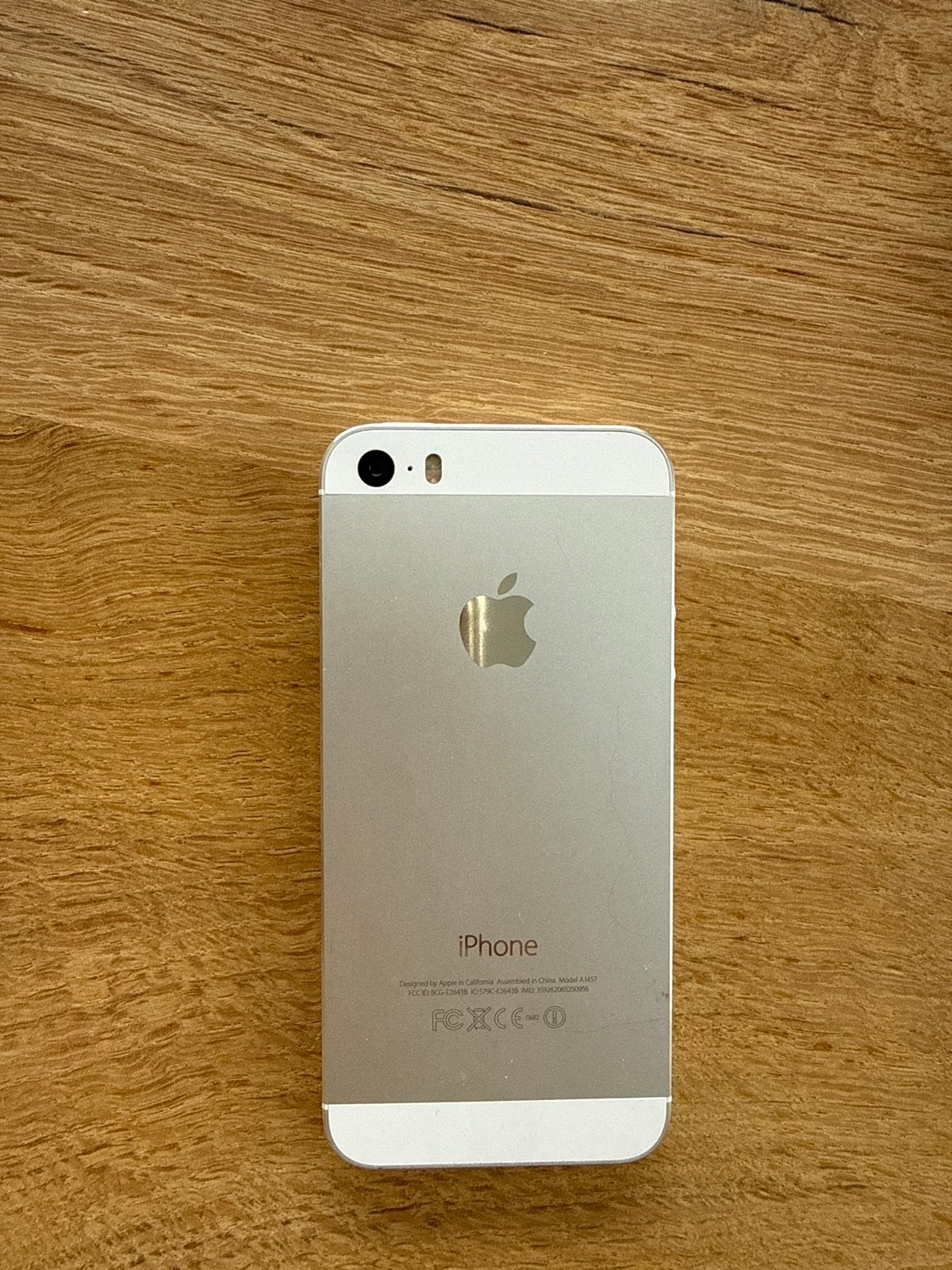 iPhone 5S, Ophalen of Verzenden, Niet werkend, Zilver, IPhone 5S