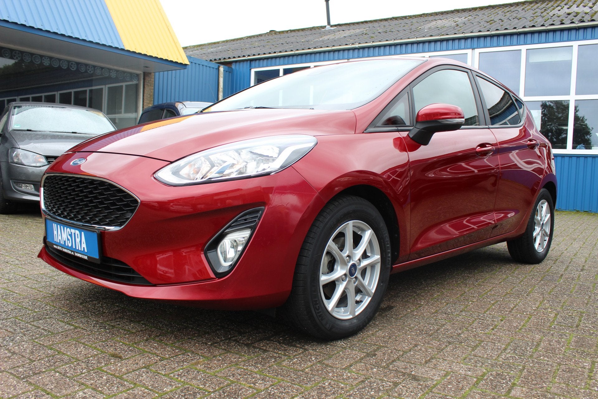 Ford Fiesta 1.0i "Cool & Connect" Trekhaak - 5 Deurs ! 100 P, Auto's, Voorwielaandrijving, Dealer onderhouden, Gebruikt, Zwart