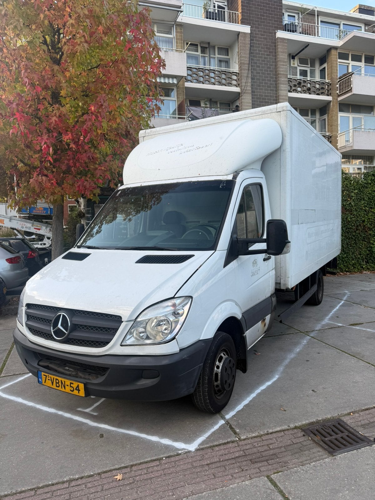 Mercedes-Benz Sprinter euro 5, Voorwielaandrijving, Euro 5, Stof, Zwart