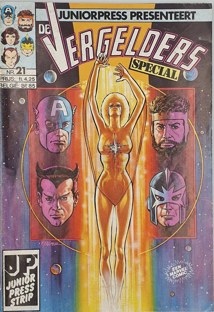 De Vergelders Special Nr. 21 - Juniorpress Marvel Comic, Amerika, Ophalen of Verzenden, Roger Stern, Gelezen
