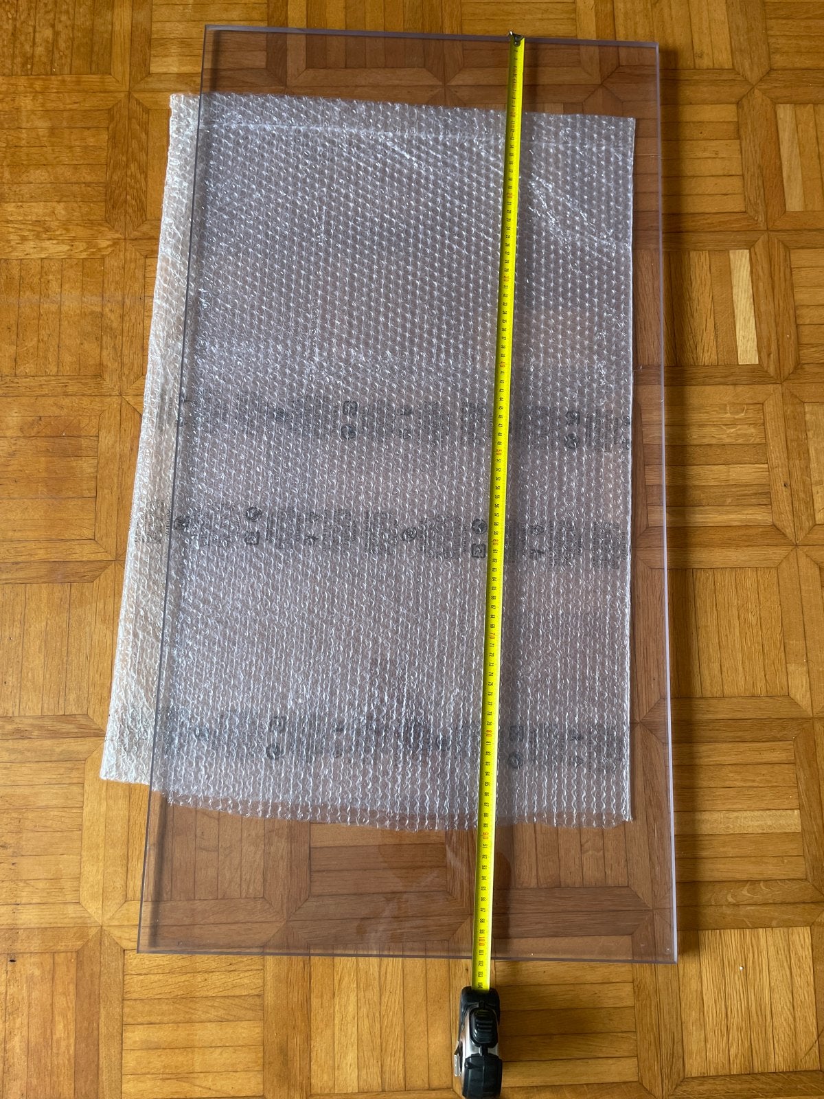 Nieuwe Plexiglas plaat - 115x53 cm, 16mm dik, Ophalen, Minder dan 80 cm, 80 tot 120 cm, Nieuw