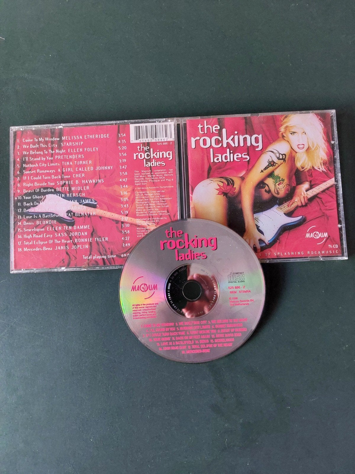 VA - The Rocking Ladies (CD), Ophalen of Verzenden, Gebruikt, Rock, Verzamelalbum
