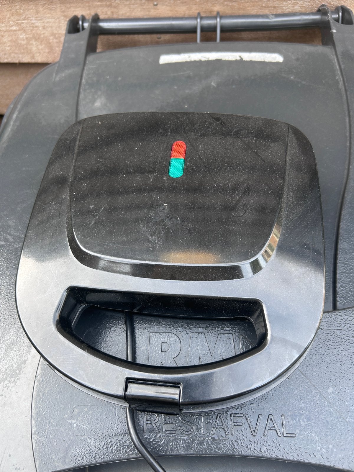 Compact tosti-ijzer / wafelijzer, Ophalen, Gebruikt