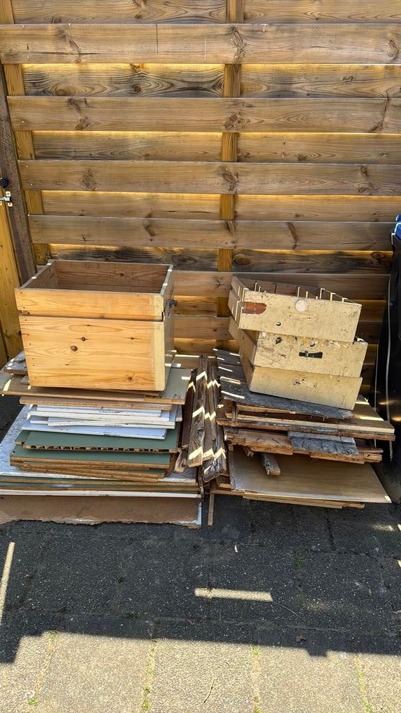 Stapel hout, Ophalen, Gebruikt, Minder dan 25 mm, Balk