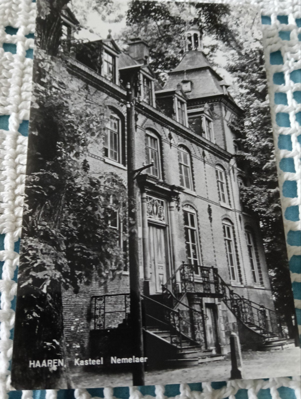 Oude Ansichtkaart Kasteel Nemelaer Haaren (N.Br.), Ophalen of Verzenden, 1920 tot 1940, Ongelopen