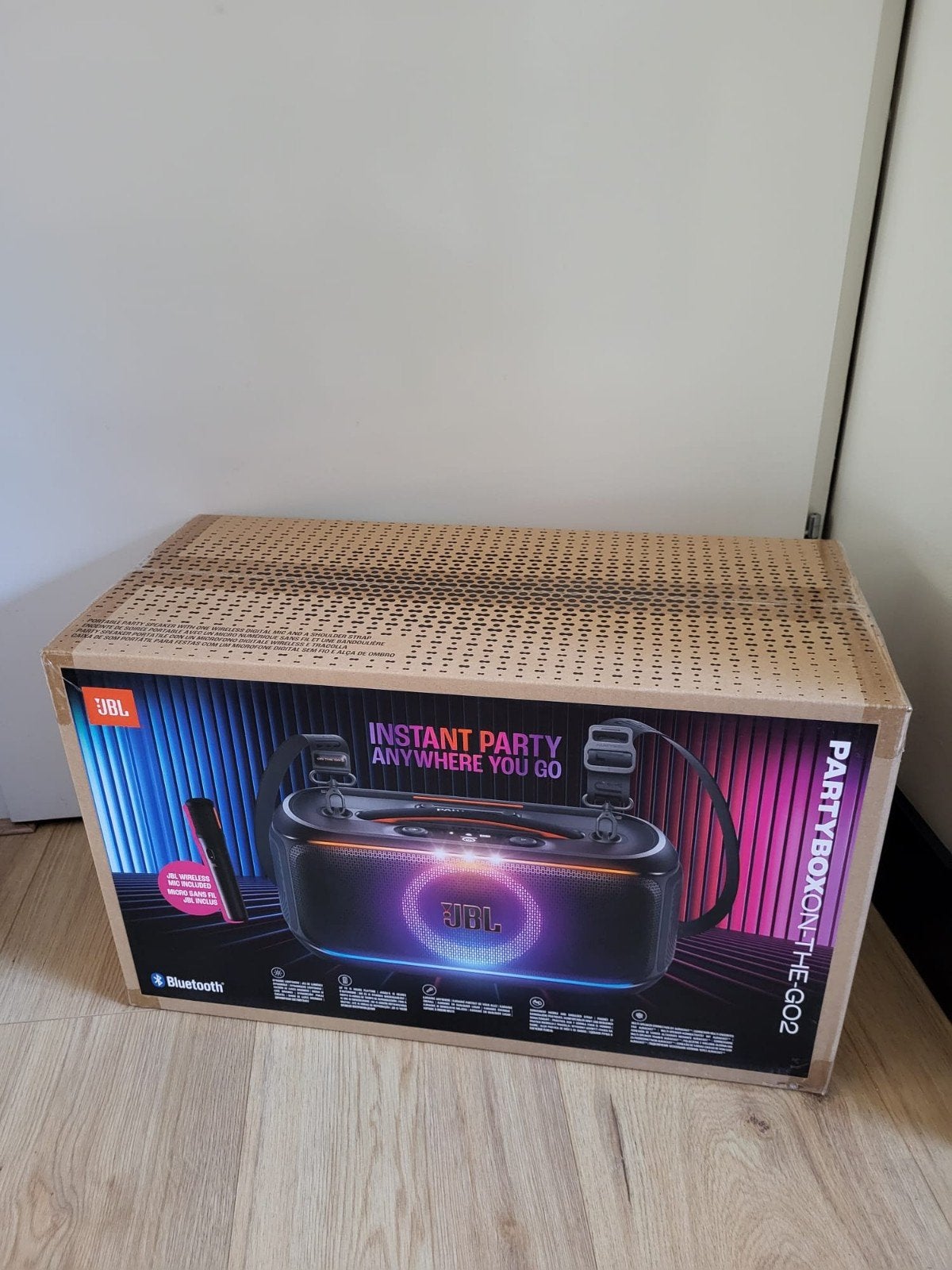 JBL Partybox On-The-Go 2 - Nieuw in doos!, Ophalen, Zo goed als nieuw, JBL