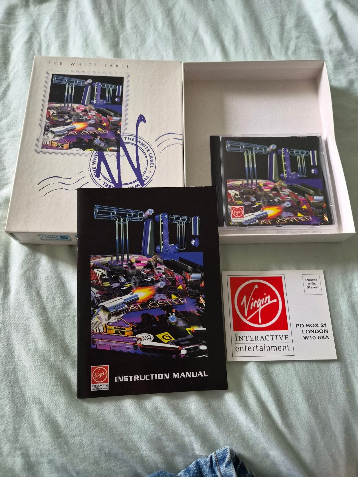 TILT! PC Big Box (1995) – Virgin Interactive, 1 speler, Ophalen of Verzenden, Zo goed als nieuw, Vanaf 3 jaar