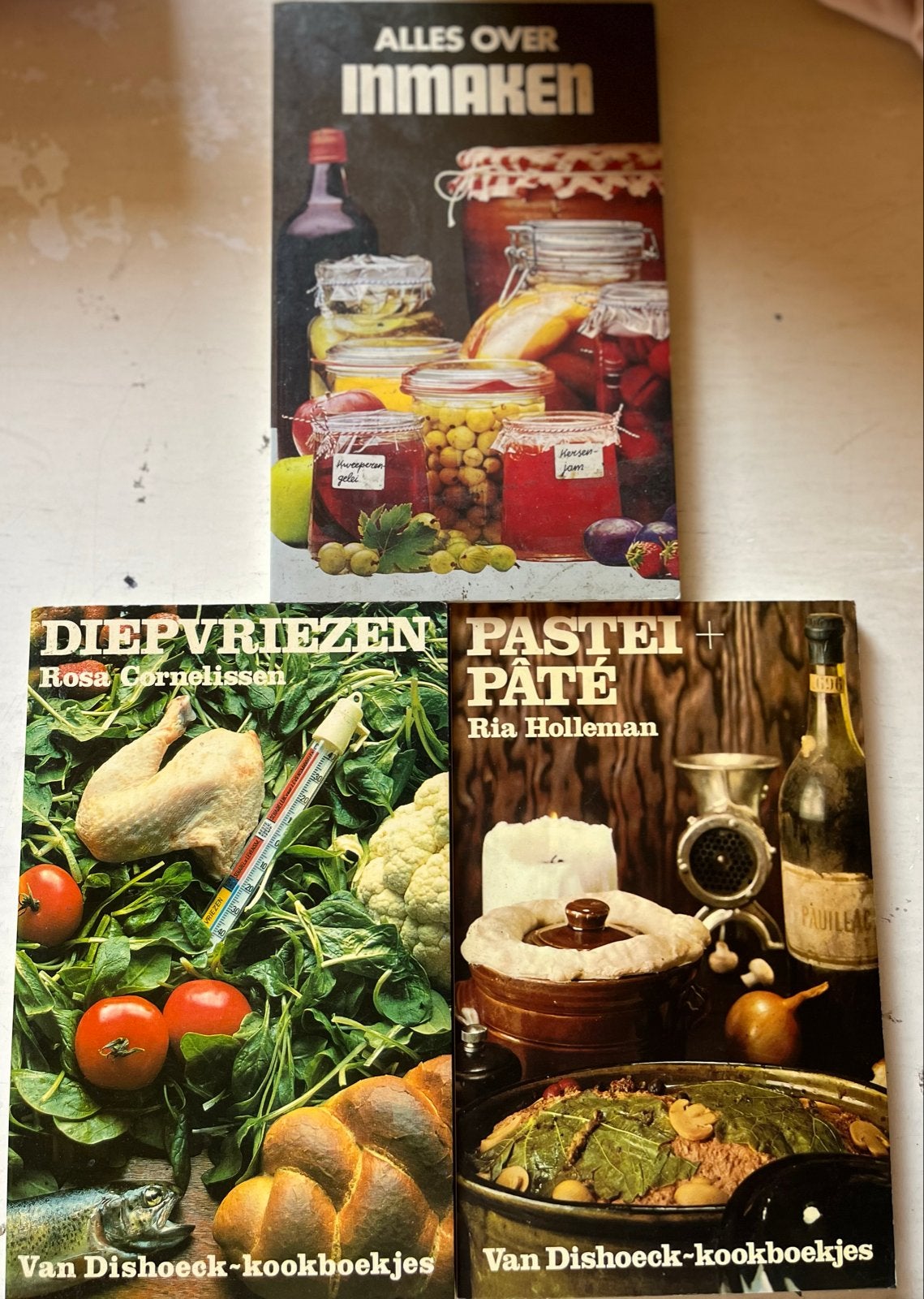 Kookboekjes: Inmaken, Diepvriezen, Pastei & Paté, Ophalen of Verzenden, Gelezen, Overige typen
