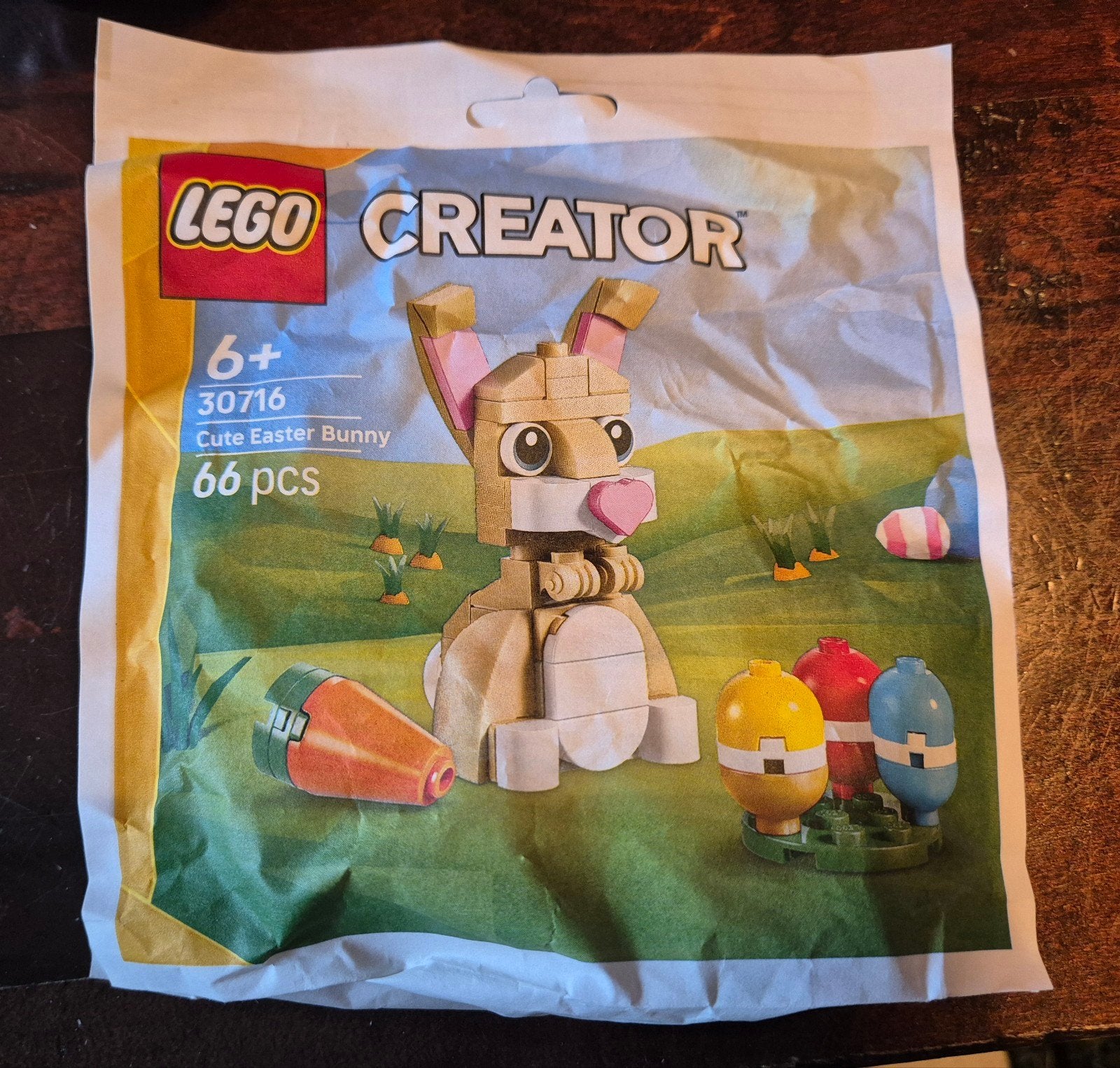 LEGO Creator 30716 Schattig Paashaasje - 66 stuks, Lego, Nieuw, Ophalen of Verzenden, Compleet