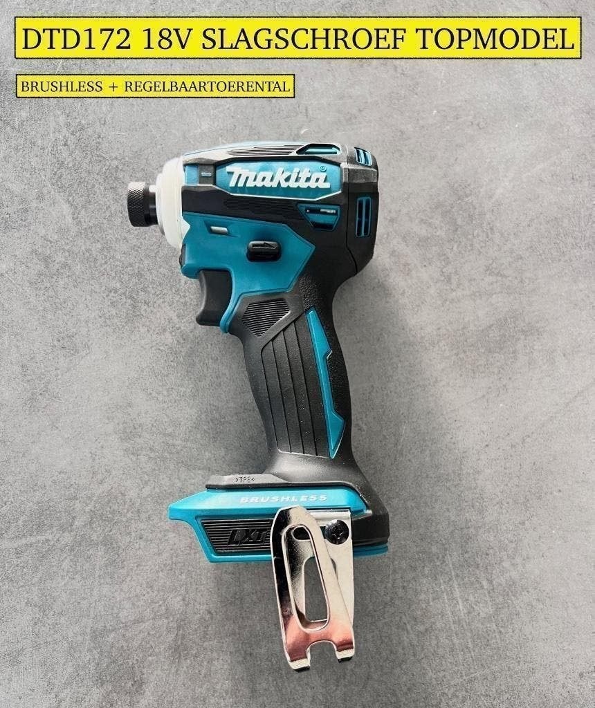 Makita DTD172Z 18V accu LXT Slagschroevendraaier Brushless, Ophalen of Verzenden, Nieuw