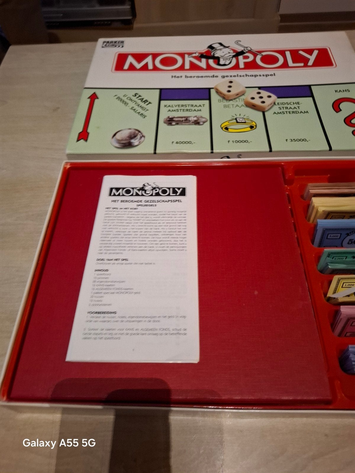 Monopoly Bordspel - Het beroemde gezelschapsspel, Gebruikt, Vijf spelers of meer, Parker Brothers, Consumercare@hasbro.co.uk