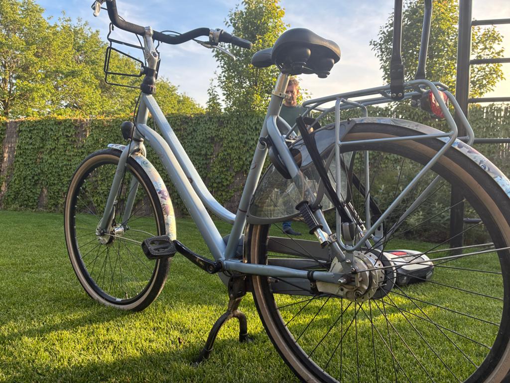 Moederfiets met lage instap en versnellingen, Fietsen en Brommers, Fietsen | Dames | Damesfietsen, Trommelrem, Ophalen, Overige merken