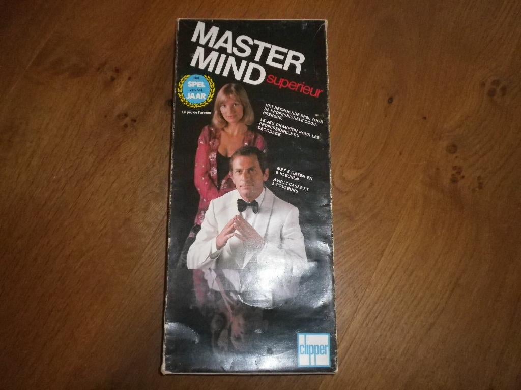 Mastermind superieur van Clipper 5 codes, Hobby en Vrije tijd, Gezelschapsspellen | Bordspellen, Ophalen of Verzenden, Gebruikt