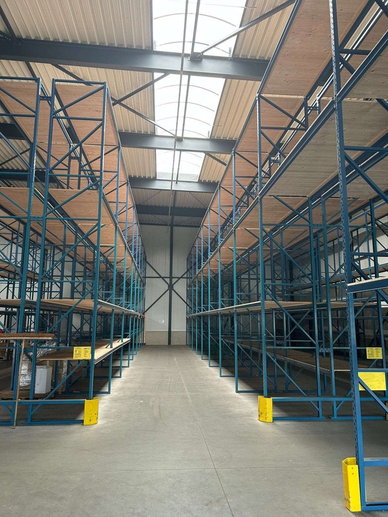 Grote Partij Hovuma palletstelling magazijnstelling, HMS Magazijninrichtingen BV, Zo goed als nieuw, Info@hmsmagazijninrichtingen.nl