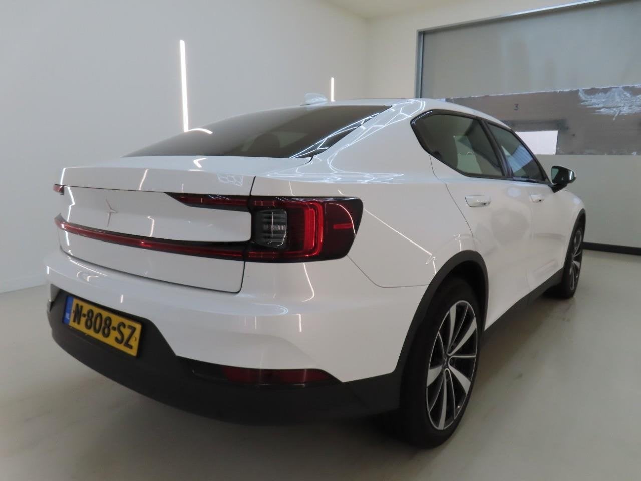 Polestar 2 Long Range Single Motor 78 kWh | Plus Pack | Crui, Stof, Gebruikt, 1969 kg, Wit