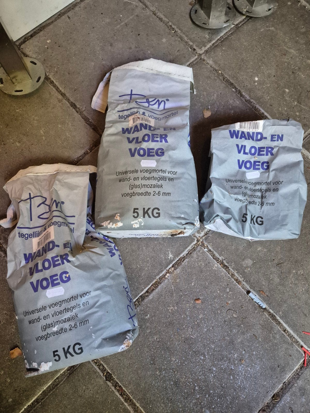 Wand- en vloervoegmortel 11 KG - Universeel, Doe-het-zelf en Verbouw, Ophalen, Overige materialen, Overige typen, Nieuw