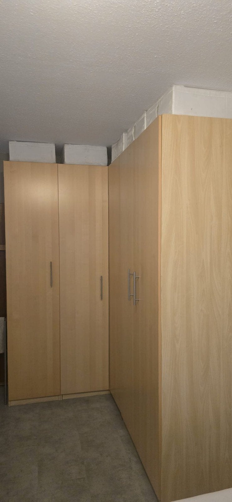 IKEA Paxkast - Ruime kledingkast met lades en hangruimte, Gebruikt, 200 cm of meer, Overige houtsoorten, 50 tot 75 cm