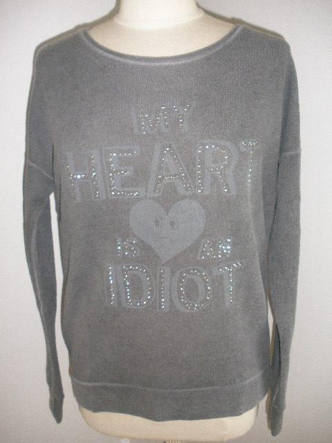 FISH BONE SISTER sweater grijs maat S, Maat 38/40 (M), FishBone, Ophalen of Verzenden, Zo goed als nieuw