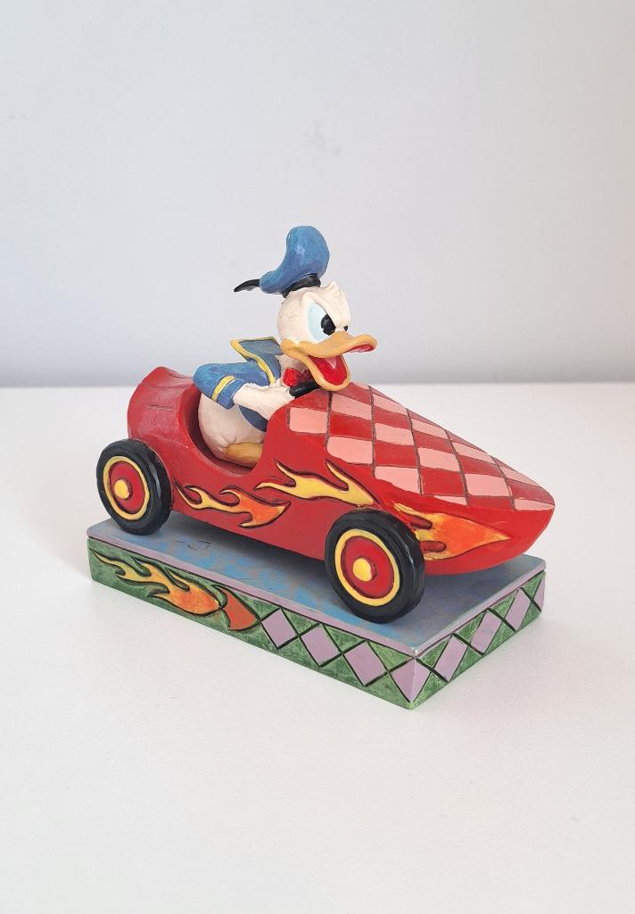 Disney Traditions - Donald Duck - Road Rage, Verzamelen, Disney, Gebruikt, Beeldje of Figuurtje, Donald Duck, Ophalen of Verzenden