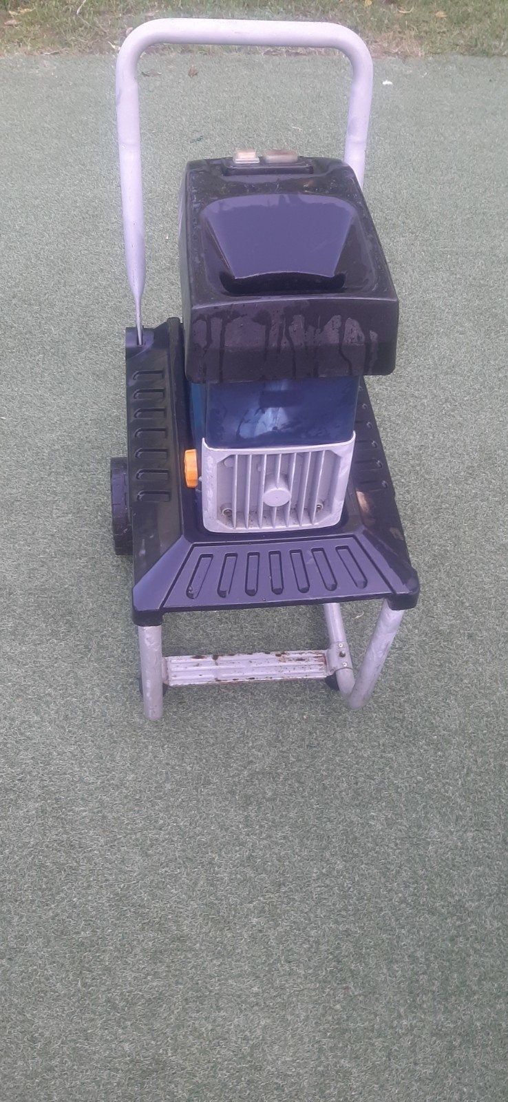 Elektrische hakselaar met opvangbak, Tuin en Terras, Hakselaars, Ophalen, Gebruikt, Onbekend, Met opvangbak
