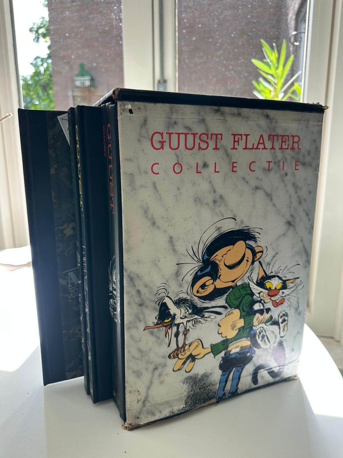 Guust Flater Collectie (Lekturama) - 7 hardcover albums, Boeken, Complete serie of reeks, Ophalen, Gelezen