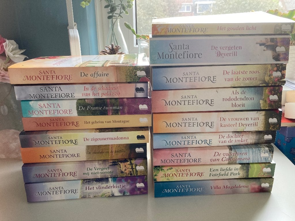 17 boeken van Santa Montefiore - Complete collectie, Ophalen, Gelezen, Santa Montefiore