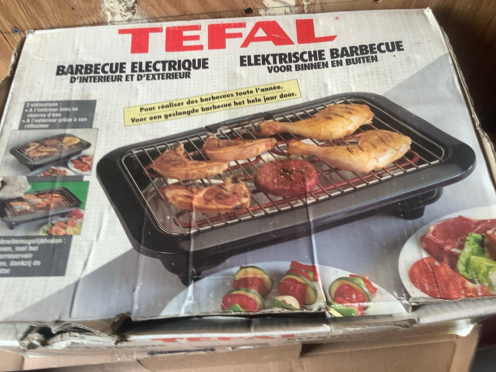Tefal Elektrische Barbecue - Weinig Gebruikt, Ophalen, Zo goed als nieuw