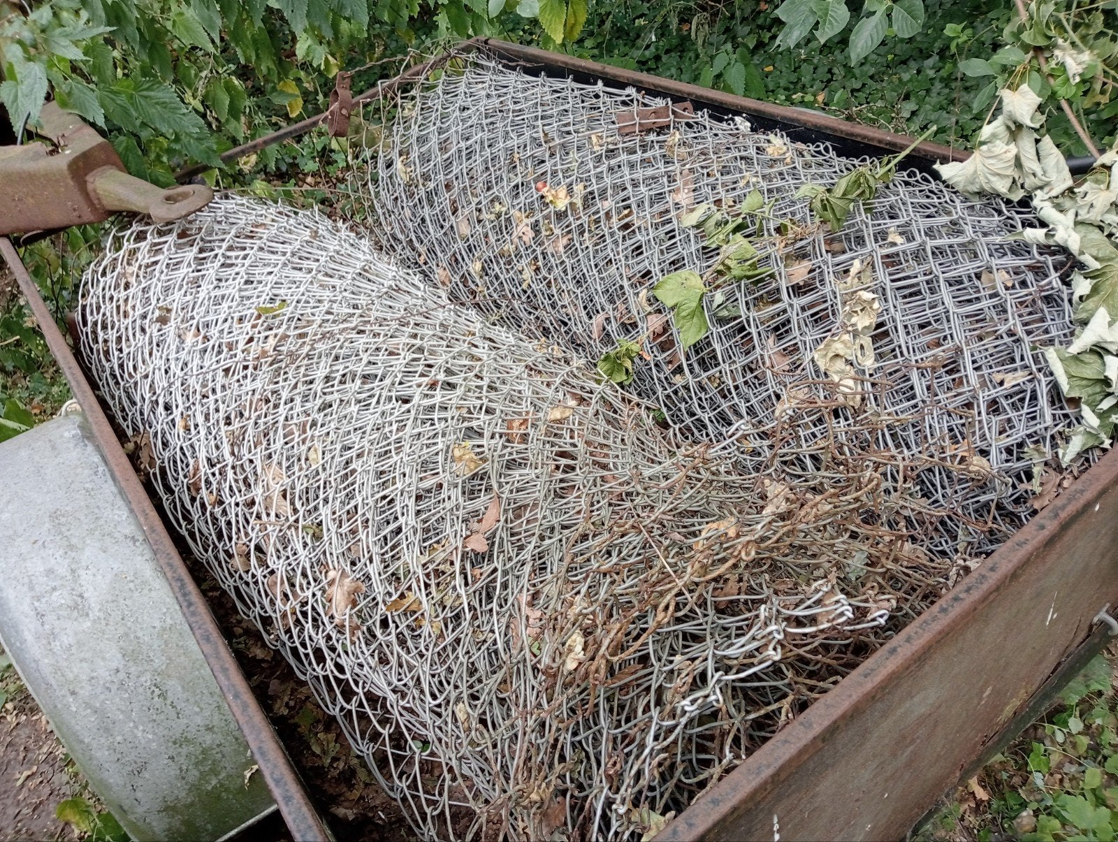 Gebruikt gaas/raster voor diverse doeleinden, Tuin en Terras, Gaas en Draad, Ophalen, Minder dan 10 meter