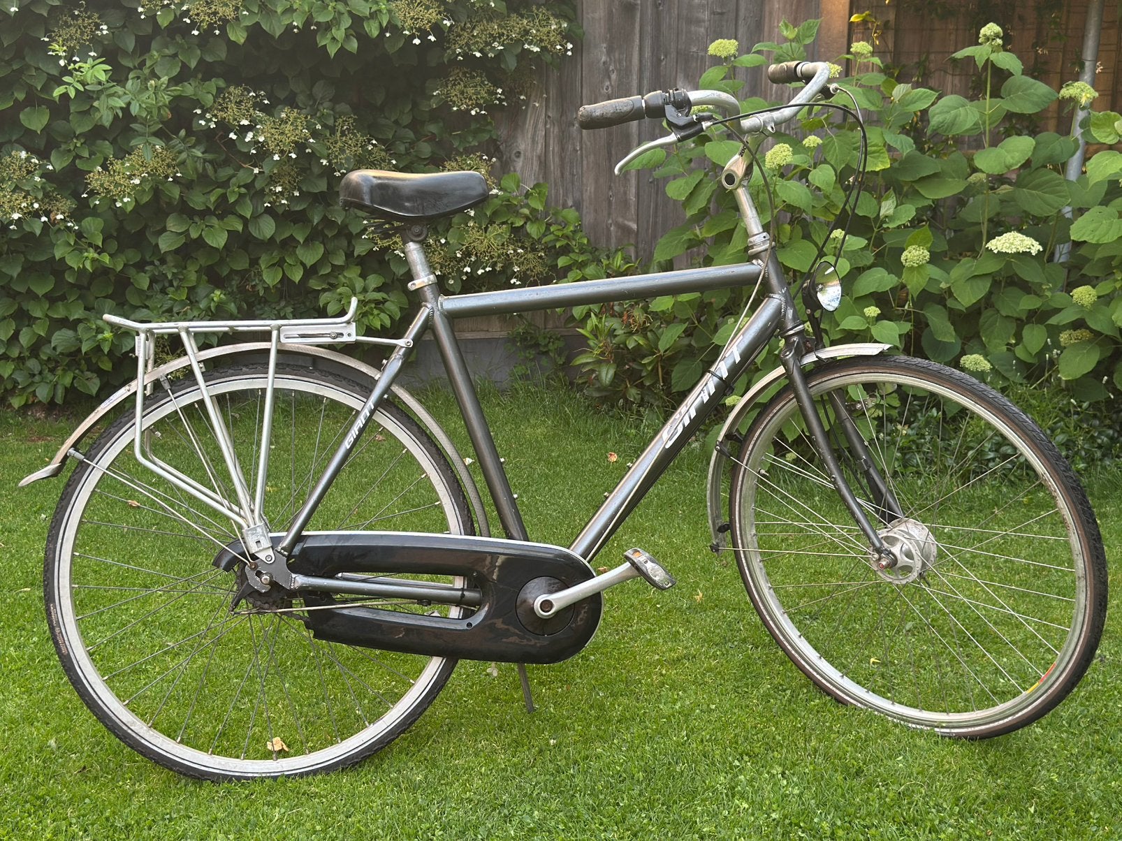 Giant herenfiets opknappertje, Ophalen, Gebruikt, Versnellingen, Trommelrem