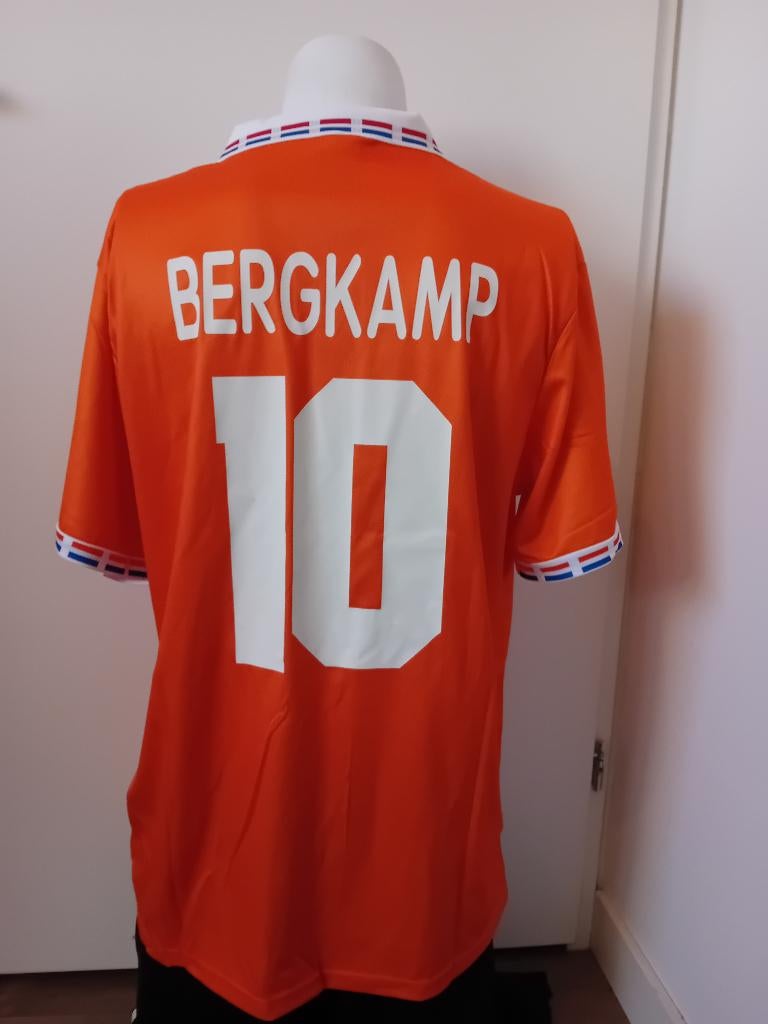 Voetbalshirt Nederlands elftal Dennis Bergkamp XXL, Ophalen of Verzenden, Zo goed als nieuw, Overige binnenlandse clubs, Shirt