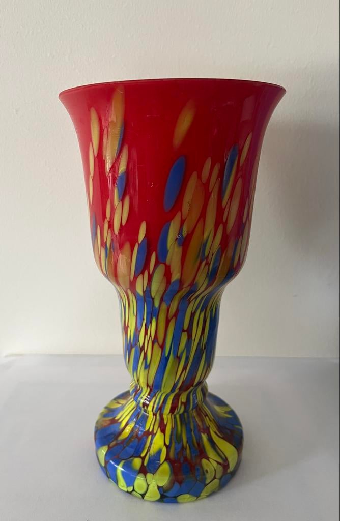 Vintage Art Nouveau of Art Deco vaas 20 cm, Antiek en Kunst, Antiek | Vazen, Ophalen of Verzenden