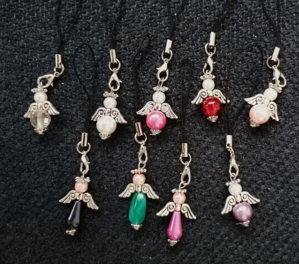Geluks-/beschermengeltjes hangers, Overige materialen, Overige voorstellingen, Nieuw, Ophalen of Verzenden