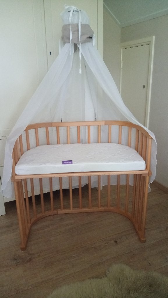 Babybay baby/kinderbed met hemel en matras, Kinderen en Baby's, Ophalen, Gebruikt, Wieg