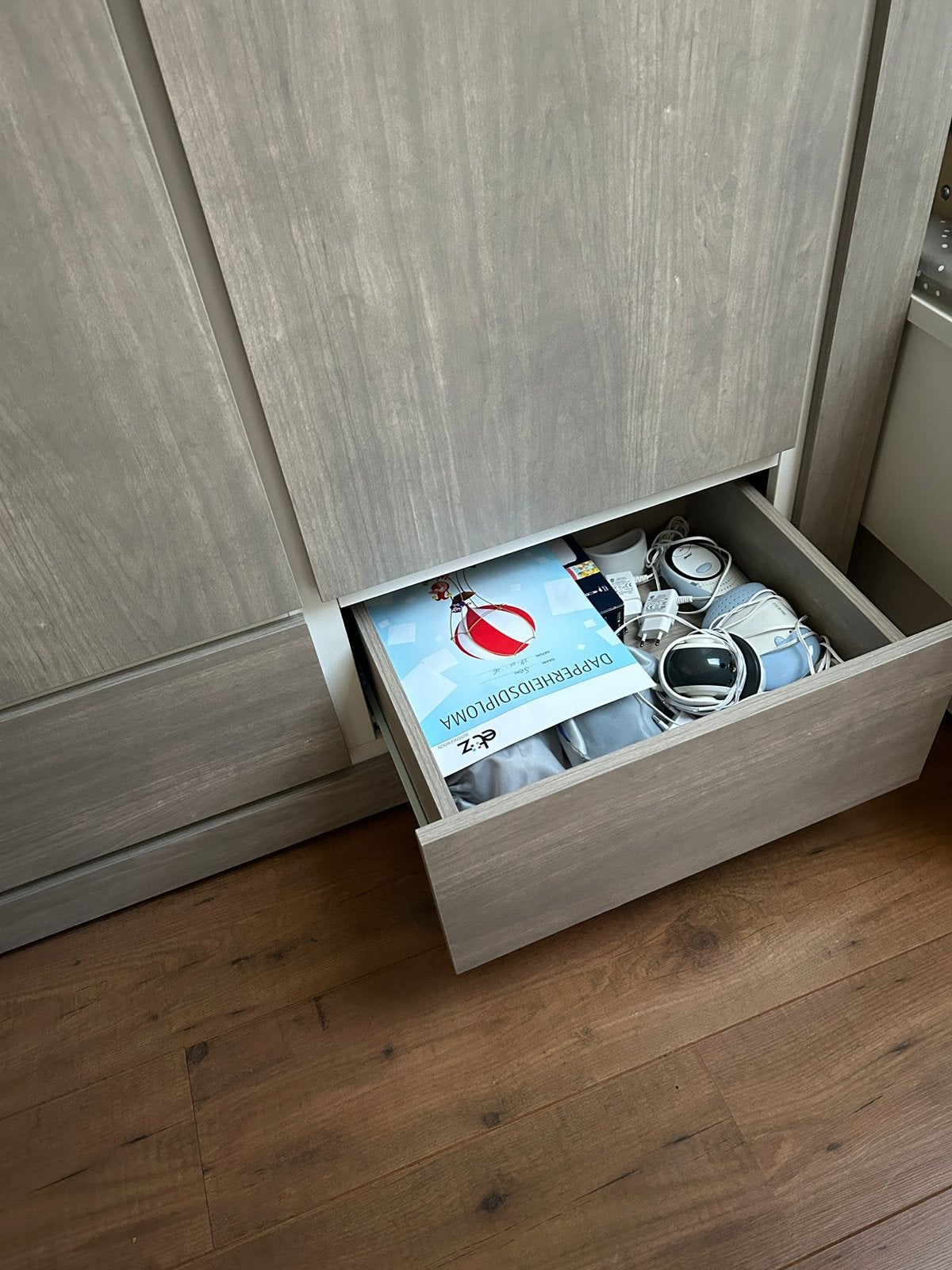 Complete babykamer met hoge commode, Ophalen, Gebruikt, Jongetje of Meisje