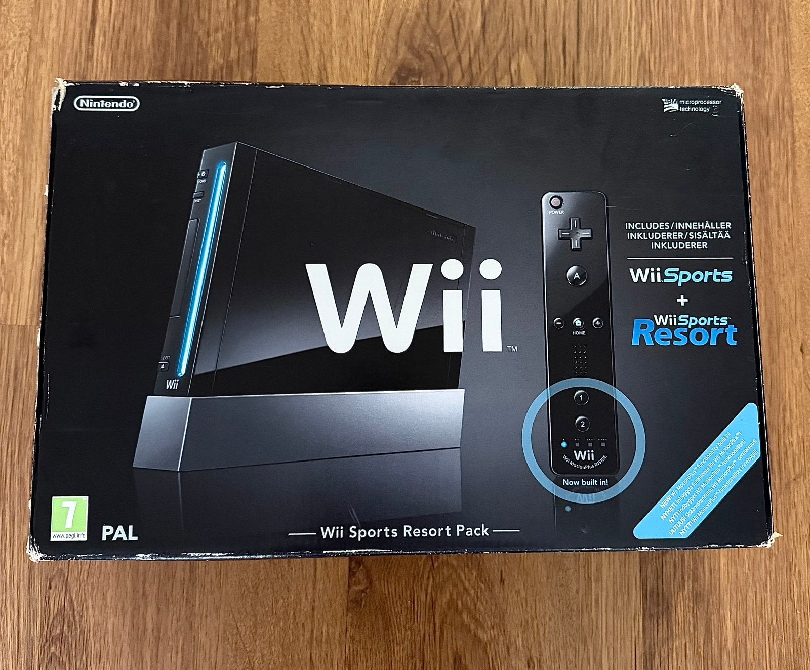 Nintendo Wii Sports Pack Plus-S /100 %Compleet In Doos / bon, Ophalen of Verzenden, Zo goed als nieuw, Met 1 controller, Met games