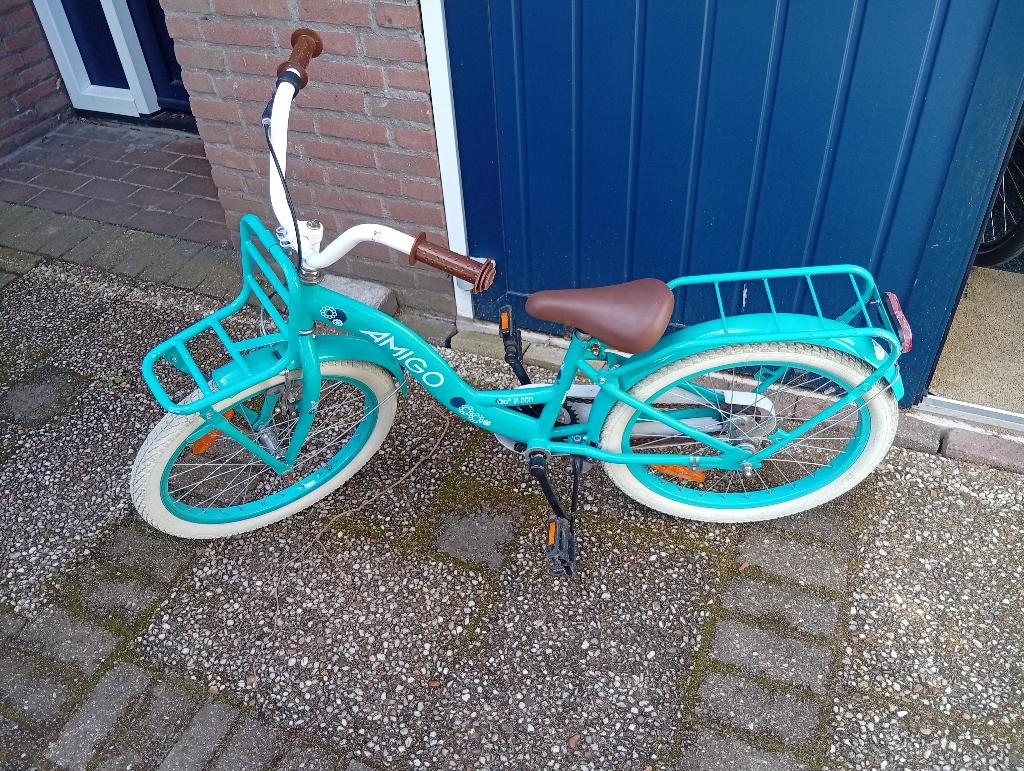 Meisjes fiets 20 inch, Fietsen en Brommers, Fietsen | Meisjes, Ophalen, Terugtraprem, Gebruikt, Handrem