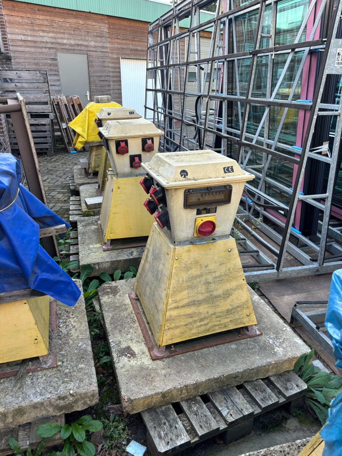Bos Elektro Midi Hoog Verdeelkast/Zwerfkast 63A Krachtstroom, Ophalen, Gebruikt, Overige typen