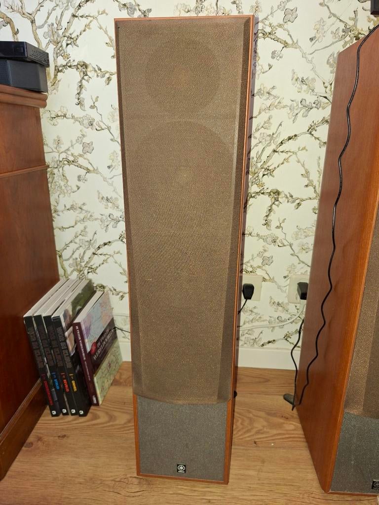 Yamaha ns 300 speakers, Gebruikt, 120 watt of meer, Front, Rear of Stereo speakers, Ophalen