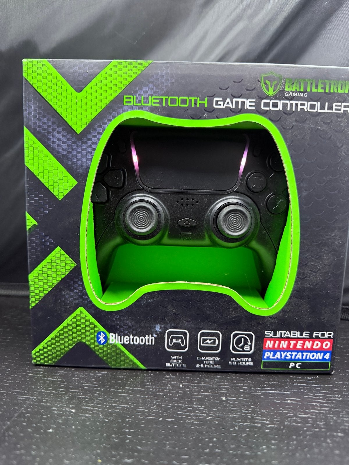 Battletron Gaming Draadloze Bluetooth Controller Zwart Nieuw, Computers en Software, Nieuw, Ophalen of Verzenden, E, Z