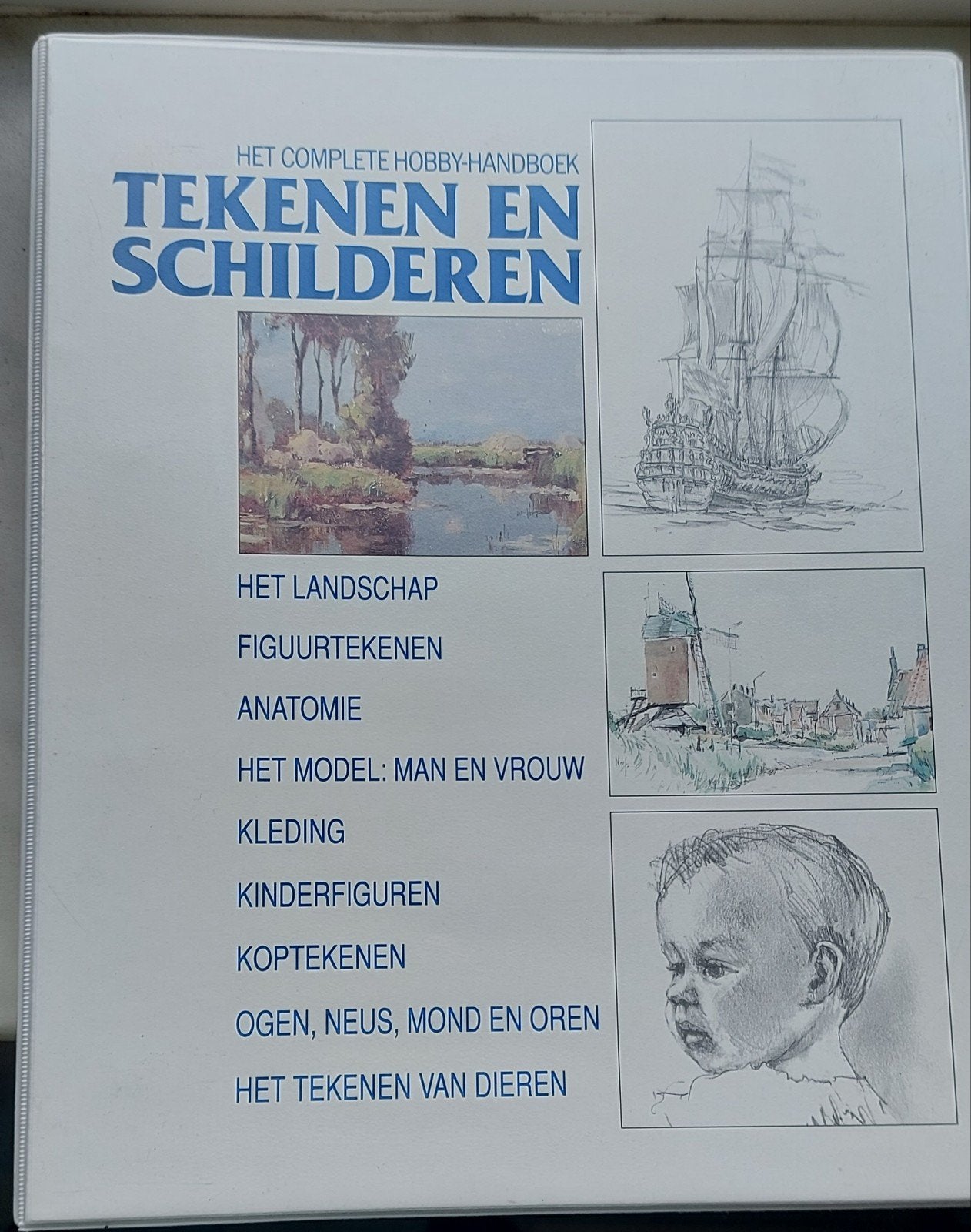 Hobby-handboeken Tekenen en Schilderen - Deel 1 & 2, Boeken, Ophalen of Verzenden, Gelezen, Overige onderwerpen, Onbekend