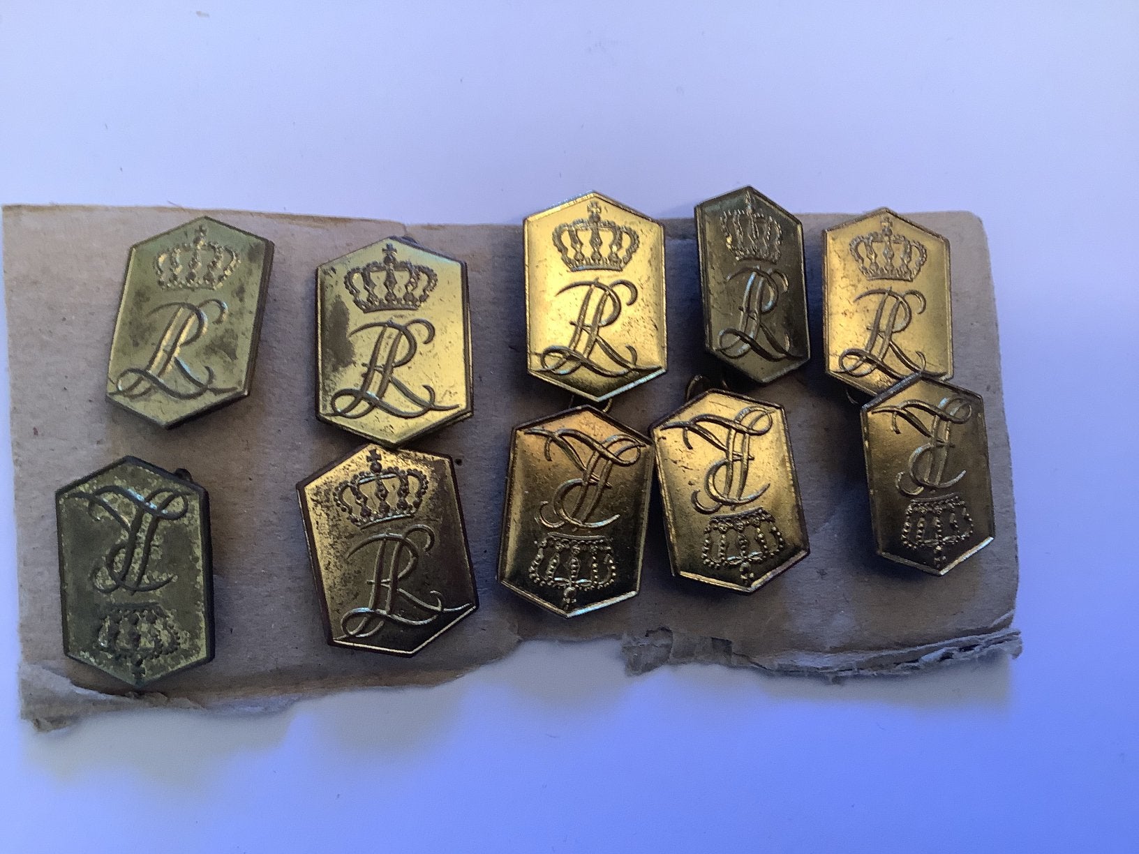 10 speldjes Rotterdamse Lloyd, Ophalen of Verzenden, Gebruikt