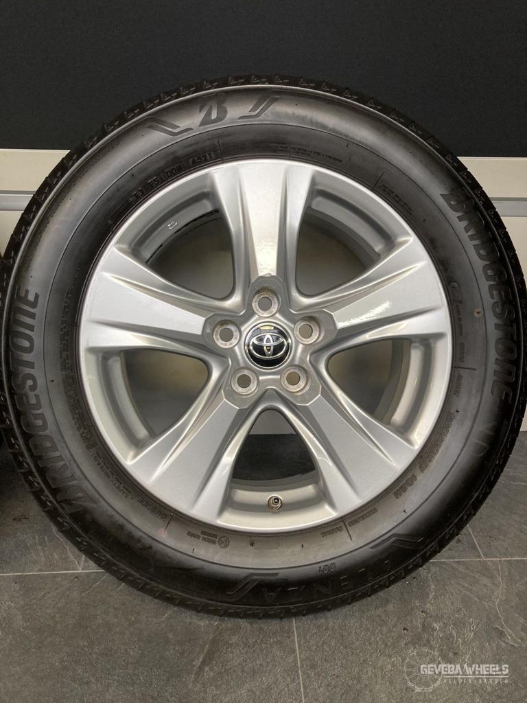 17” originele Toyota Rav4 velgen + banden 5x114.3 TPMS BKN, Auto-onderdelen, Banden en Velgen, Gebruikt, -, -, Banden en Velgen