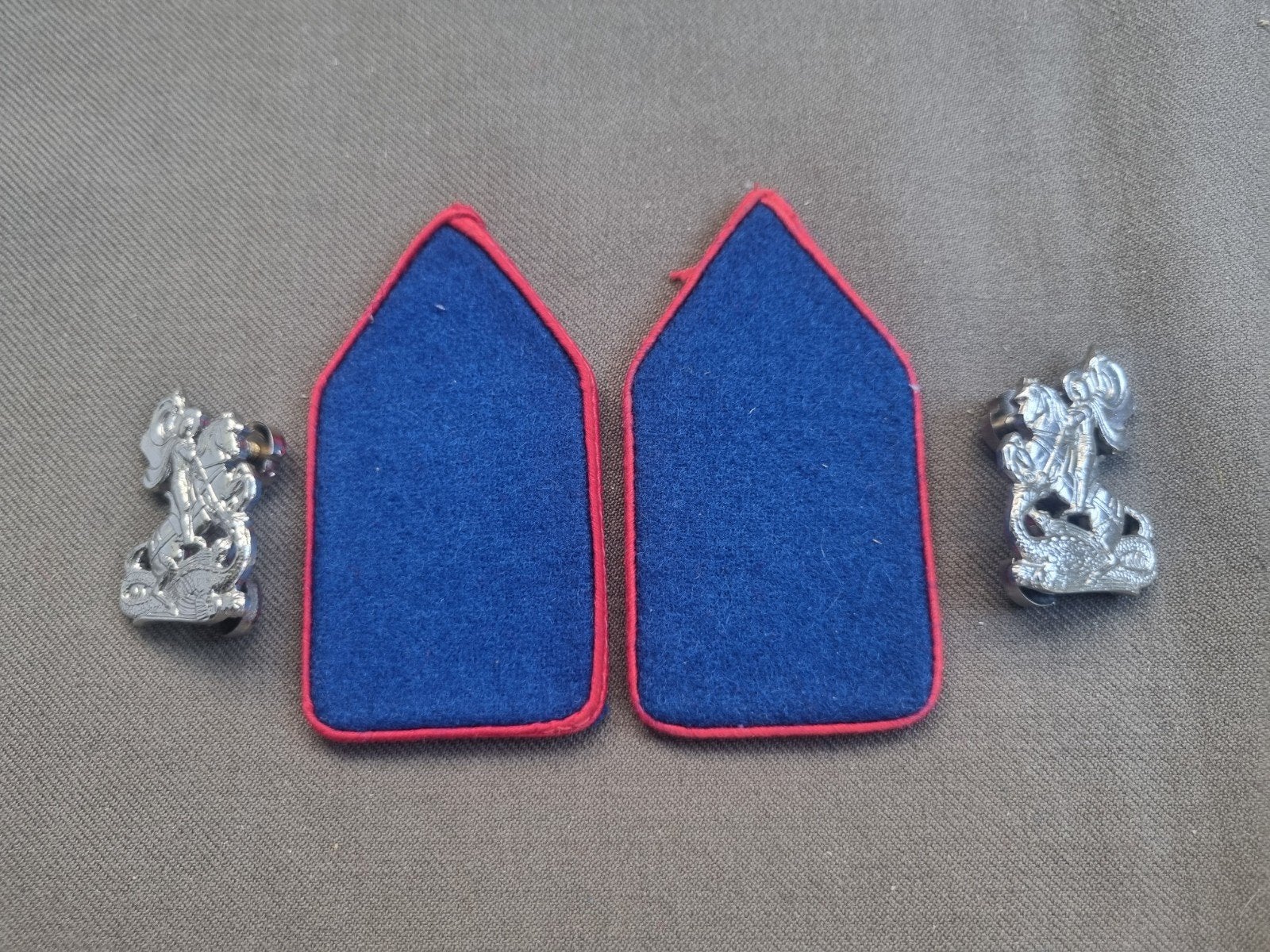 Kraagspiegels Huzaren Prins Alexander, Verzamelen, Militaria | Algemeen, Ophalen of Verzenden, Landmacht, Nederland, Embleem of Badge