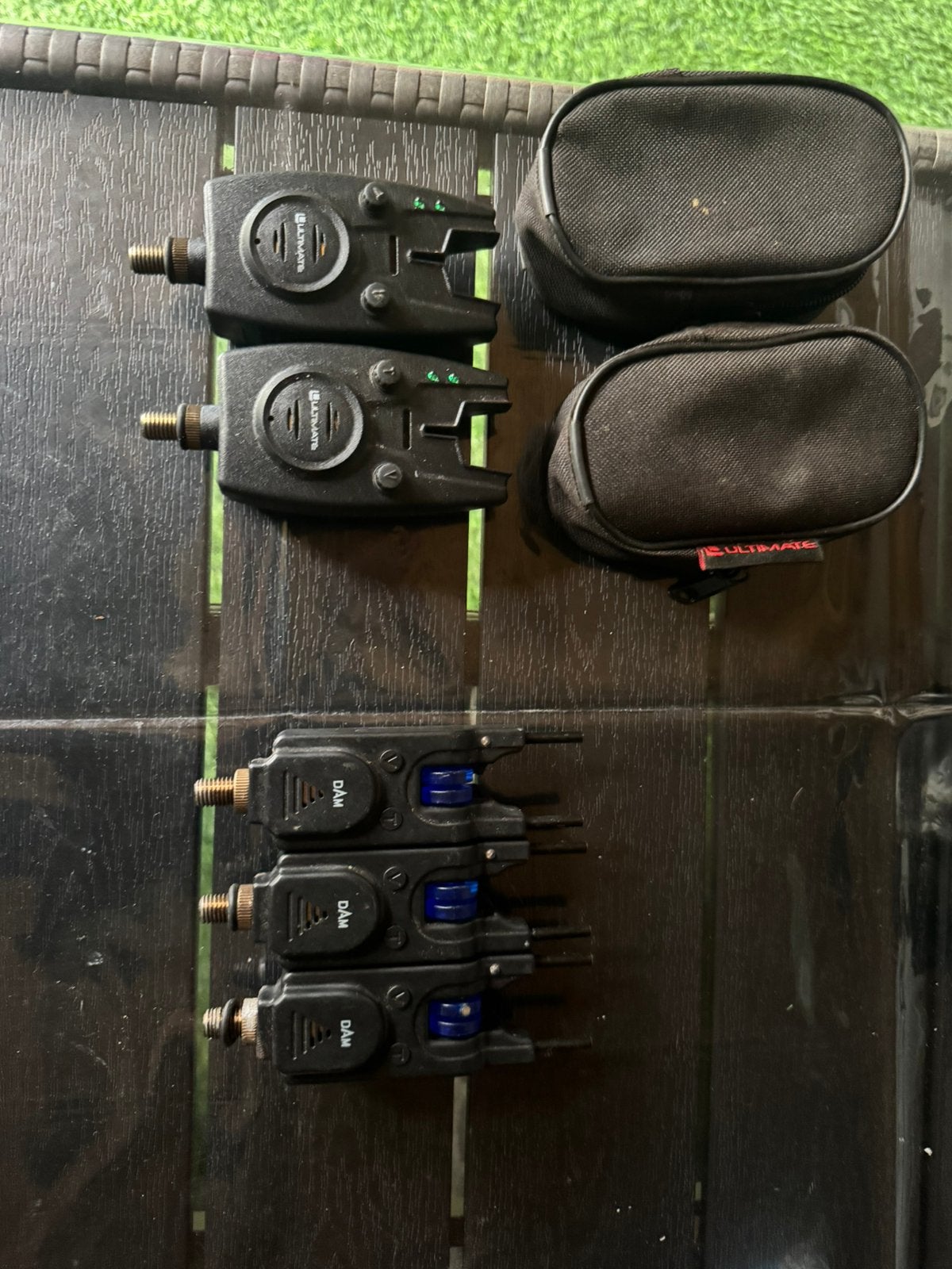 Set van 5 beetmelders - 40 euro, Watersport en Boten, Hengelsport | Karpervissen, Ophalen, Gebruikt, Overige typen