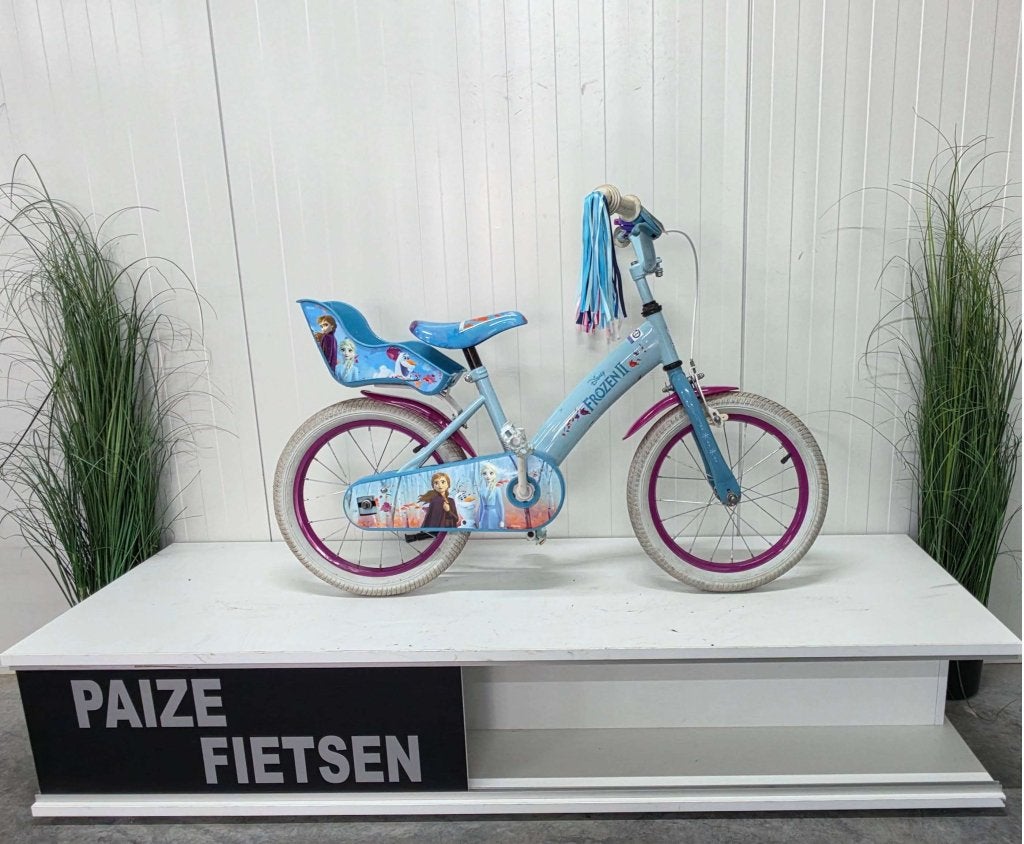Disney Frozen 2 Kinderfiets frame hoogte 16 inch 27239, Niet ingevuld, Terugtraprem, Niet ingevuld, Ophalen of Verzenden