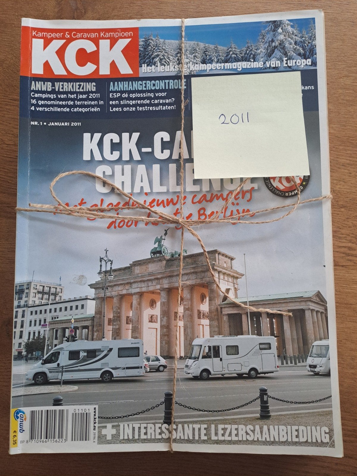 KCK Kampeer & Caravan Kampioen tijdschriften 2011, Ophalen of Verzenden, Gelezen