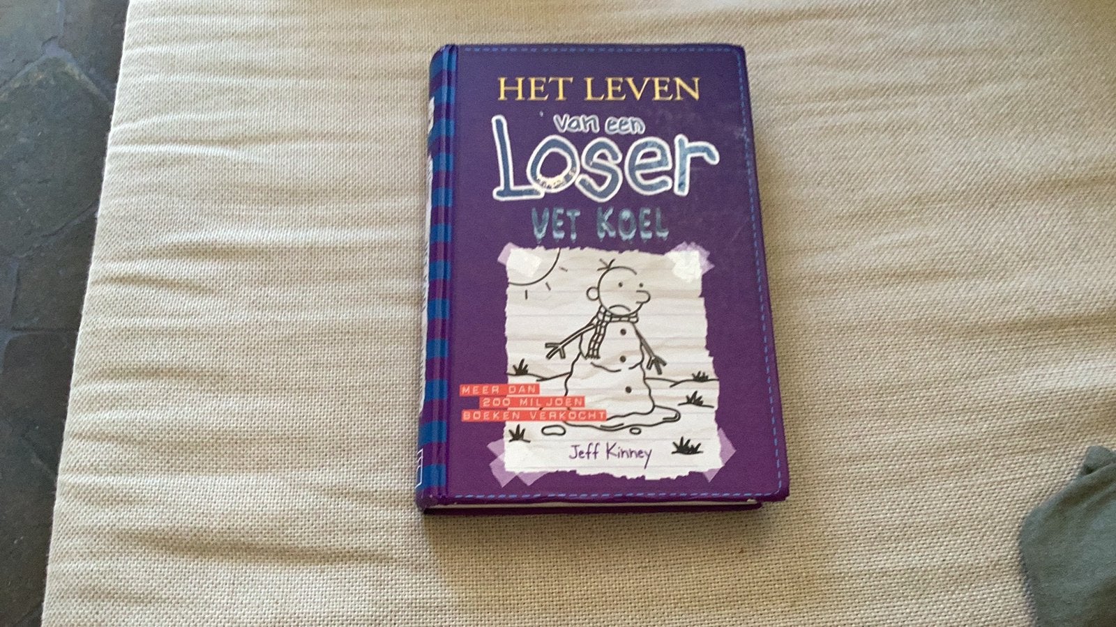 Jeff Kinney - Vet koel, Ophalen of Verzenden, Zo goed als nieuw, Jeff Kinney
