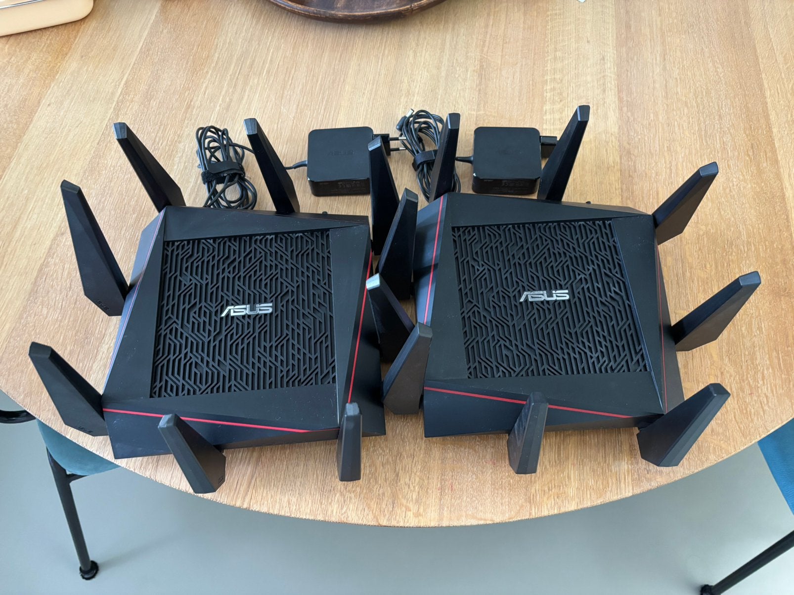 Asus rt ac5300 2 stuks, Ophalen, Zo goed als nieuw, Router