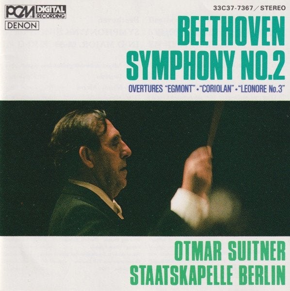 Beethoven Symphony no 2 Suitner (JP) CD, Gebruikt, Ophalen of Verzenden, Classicisme, Orkest of Ballet